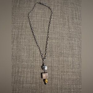 Silpada oxidized sterling silver necklace